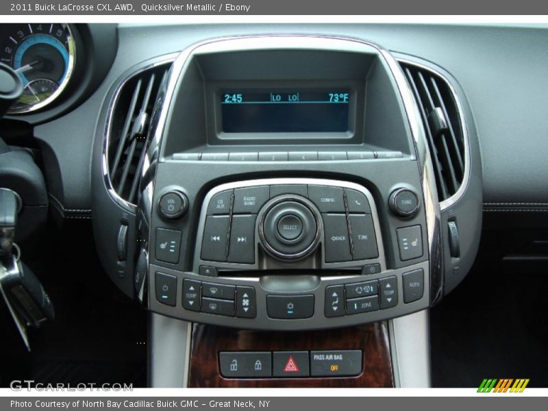 Quicksilver Metallic / Ebony 2011 Buick LaCrosse CXL AWD