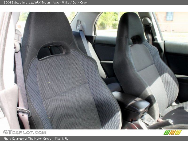  2004 Impreza WRX Sedan Dark Gray Interior