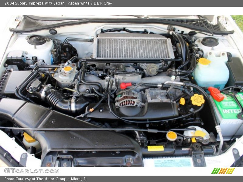  2004 Impreza WRX Sedan Engine - 2.0 Liter Turbocharged DOHC 16-Valve Flat 4 Cylinder
