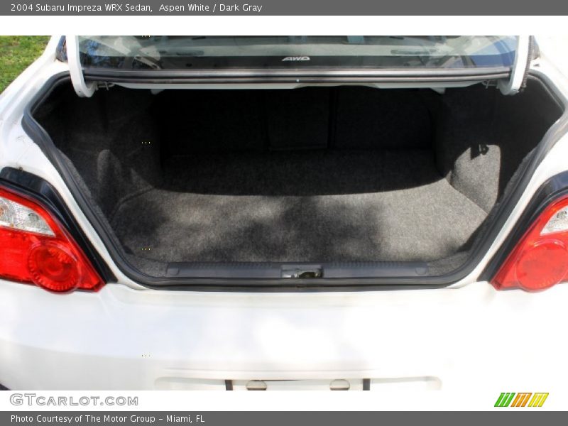  2004 Impreza WRX Sedan Trunk