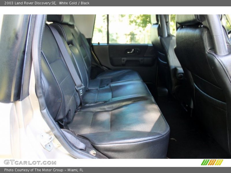 White Gold / Black 2003 Land Rover Discovery SE