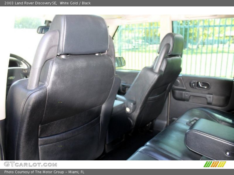 White Gold / Black 2003 Land Rover Discovery SE