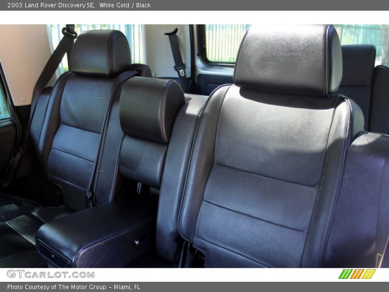 White Gold / Black 2003 Land Rover Discovery SE