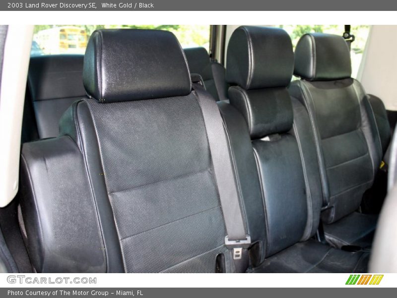 White Gold / Black 2003 Land Rover Discovery SE