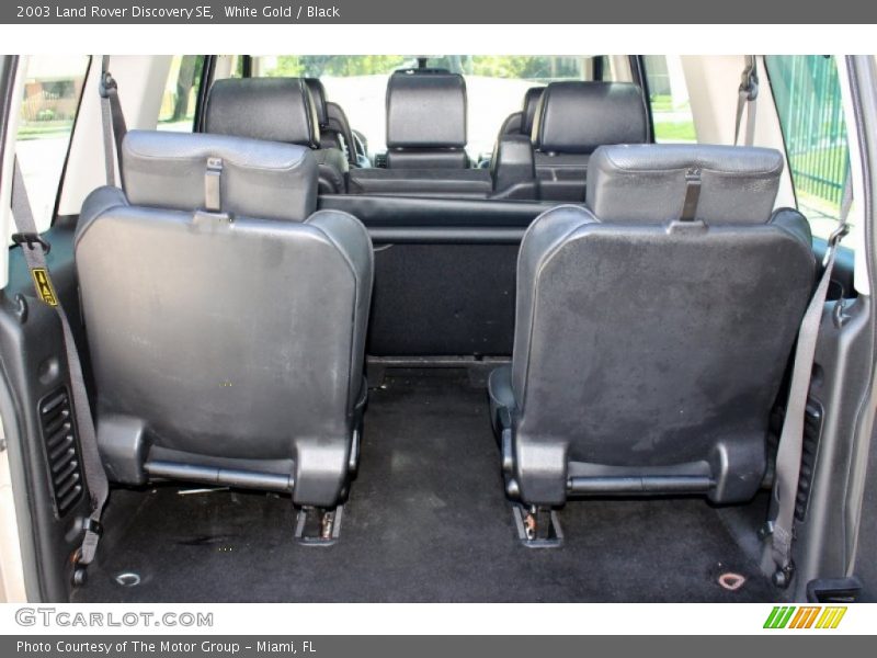 White Gold / Black 2003 Land Rover Discovery SE