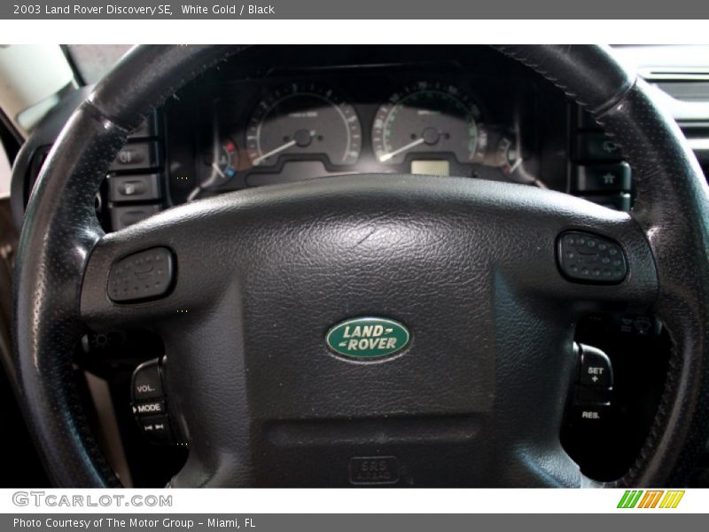 White Gold / Black 2003 Land Rover Discovery SE