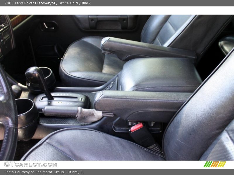 White Gold / Black 2003 Land Rover Discovery SE
