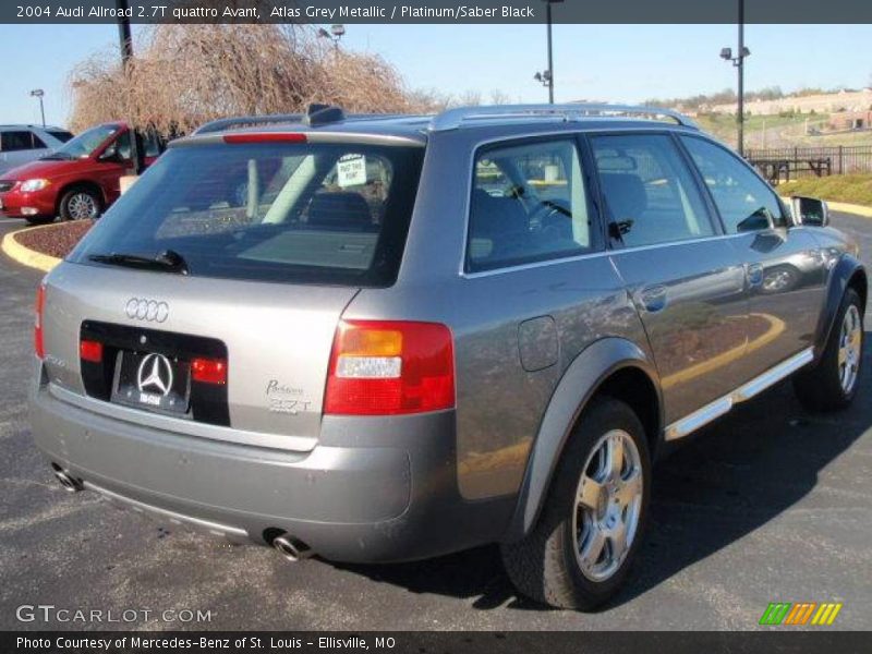 Atlas Grey Metallic / Platinum/Saber Black 2004 Audi Allroad 2.7T quattro Avant