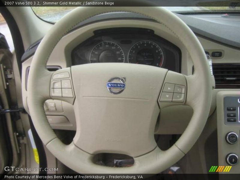 Shimmer Gold Metallic / Sandstone Beige 2007 Volvo S80 3.2
