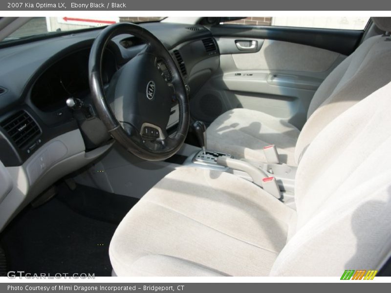Ebony Black / Black 2007 Kia Optima LX