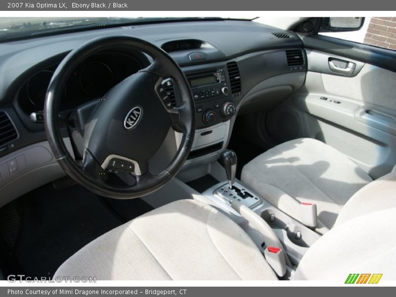 Ebony Black / Black 2007 Kia Optima LX