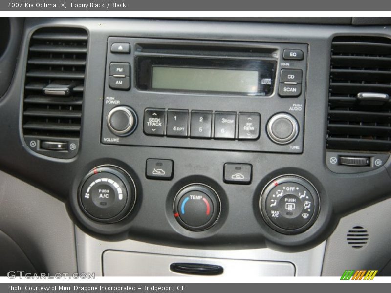 Ebony Black / Black 2007 Kia Optima LX