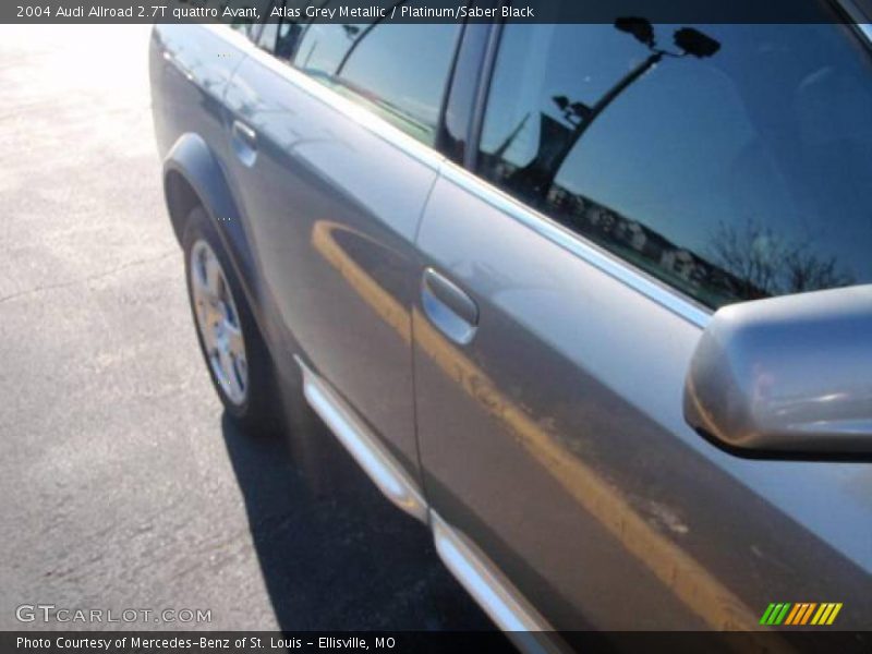 Atlas Grey Metallic / Platinum/Saber Black 2004 Audi Allroad 2.7T quattro Avant