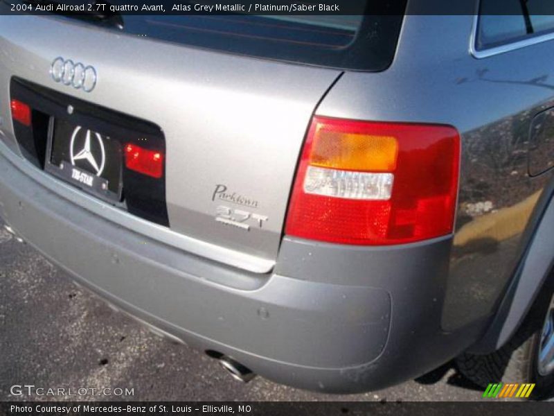 Atlas Grey Metallic / Platinum/Saber Black 2004 Audi Allroad 2.7T quattro Avant