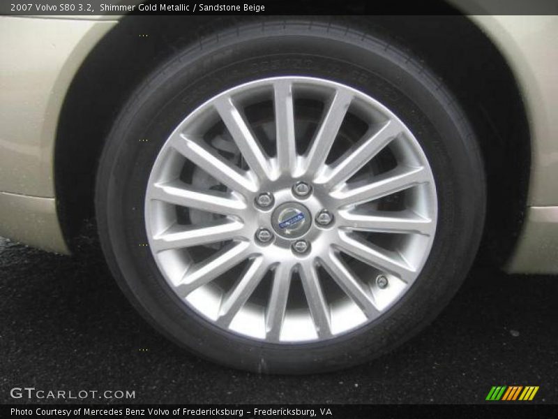 Shimmer Gold Metallic / Sandstone Beige 2007 Volvo S80 3.2