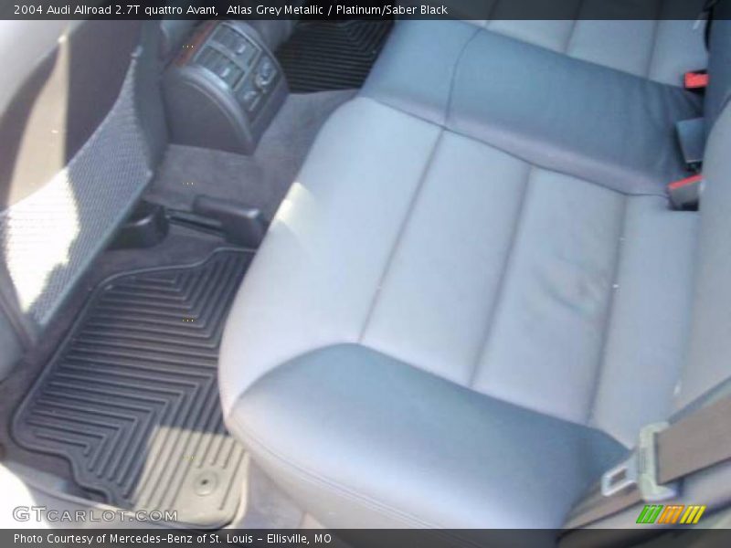 Atlas Grey Metallic / Platinum/Saber Black 2004 Audi Allroad 2.7T quattro Avant