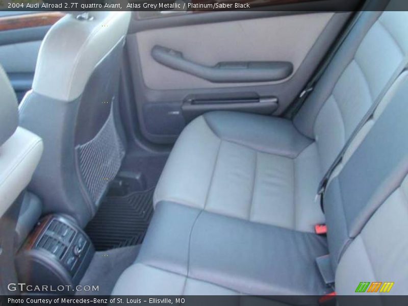 Atlas Grey Metallic / Platinum/Saber Black 2004 Audi Allroad 2.7T quattro Avant