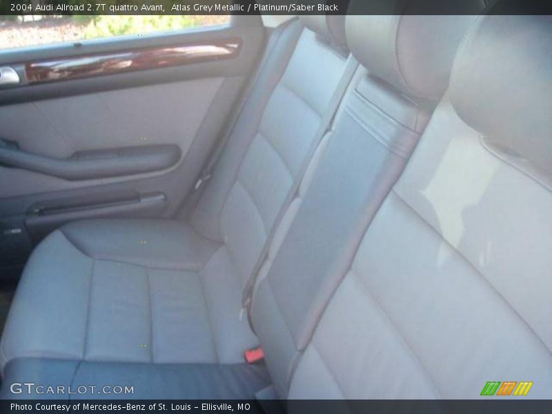Atlas Grey Metallic / Platinum/Saber Black 2004 Audi Allroad 2.7T quattro Avant