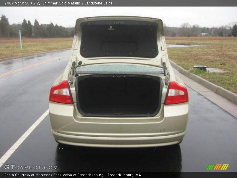 Shimmer Gold Metallic / Sandstone Beige 2007 Volvo S80 3.2