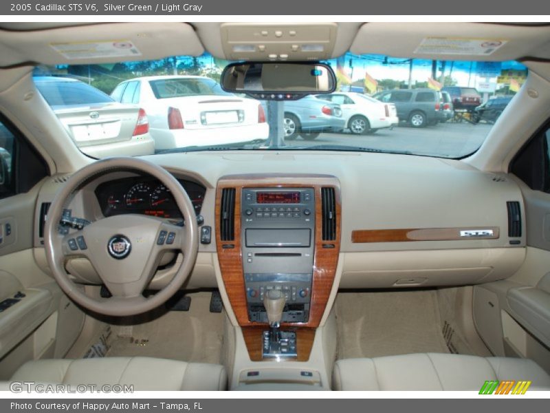 Silver Green / Light Gray 2005 Cadillac STS V6