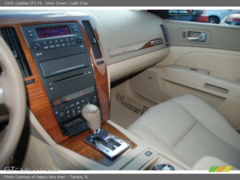 Silver Green / Light Gray 2005 Cadillac STS V6