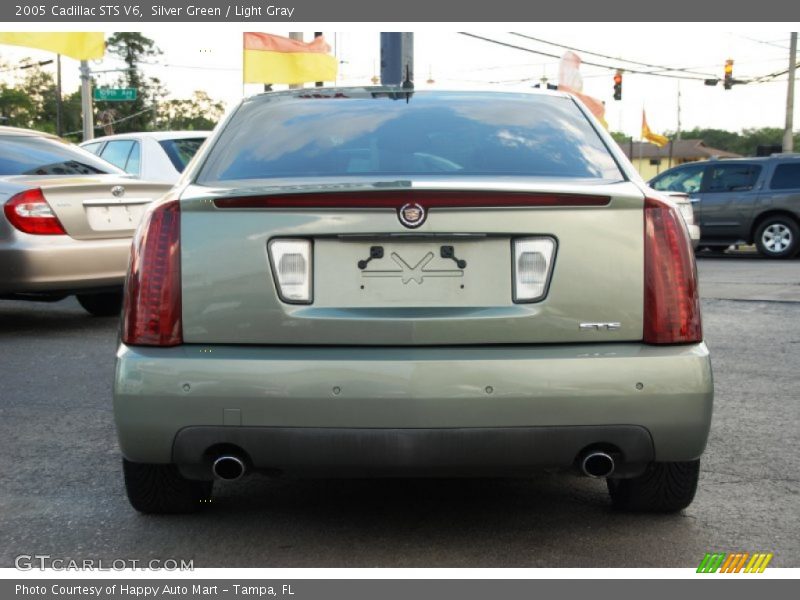 Silver Green / Light Gray 2005 Cadillac STS V6