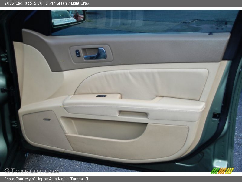 Silver Green / Light Gray 2005 Cadillac STS V6