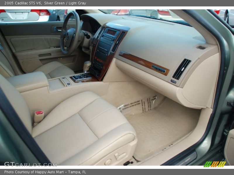 Silver Green / Light Gray 2005 Cadillac STS V6