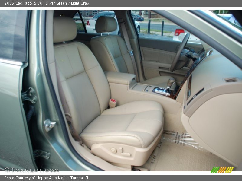 Silver Green / Light Gray 2005 Cadillac STS V6