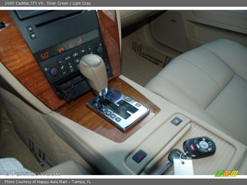 Silver Green / Light Gray 2005 Cadillac STS V6