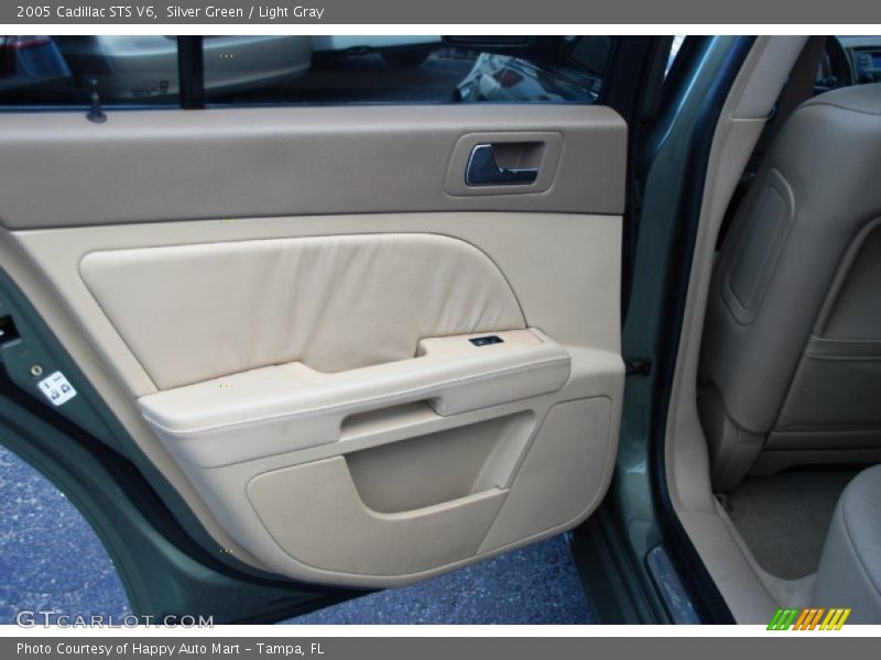 Silver Green / Light Gray 2005 Cadillac STS V6