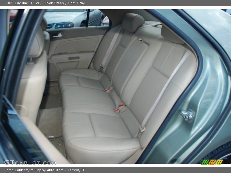 Silver Green / Light Gray 2005 Cadillac STS V6