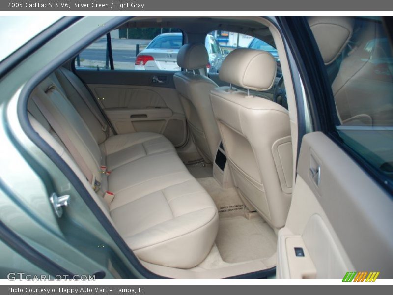Silver Green / Light Gray 2005 Cadillac STS V6