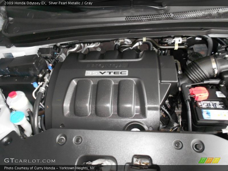 Silver Pearl Metallic / Gray 2009 Honda Odyssey EX
