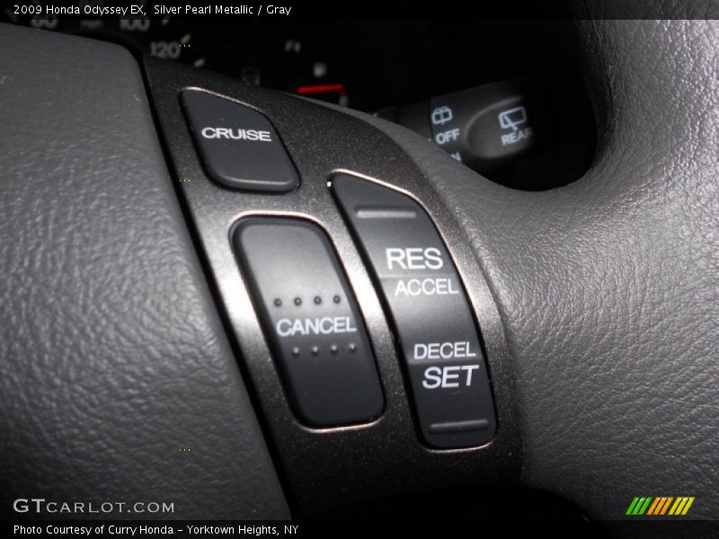 Silver Pearl Metallic / Gray 2009 Honda Odyssey EX