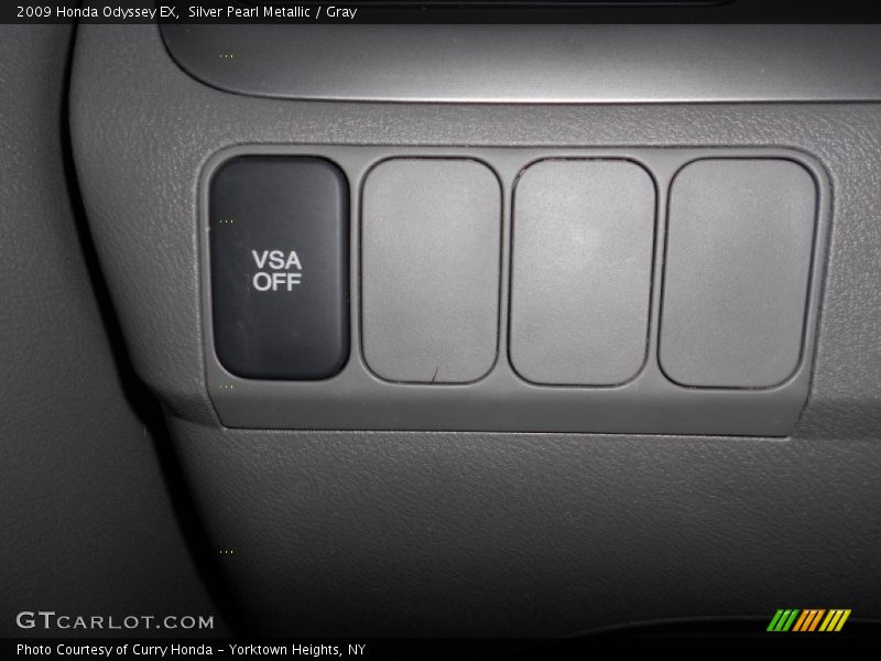 Silver Pearl Metallic / Gray 2009 Honda Odyssey EX
