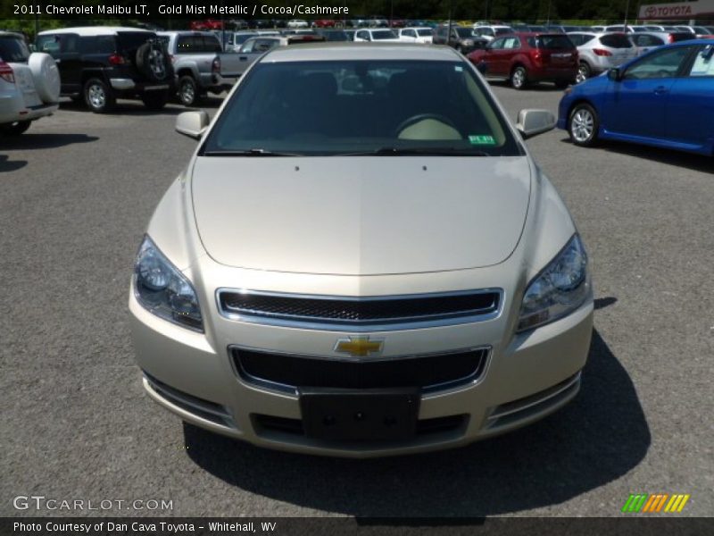 Gold Mist Metallic / Cocoa/Cashmere 2011 Chevrolet Malibu LT