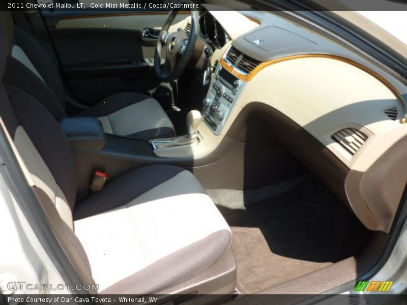 Gold Mist Metallic / Cocoa/Cashmere 2011 Chevrolet Malibu LT