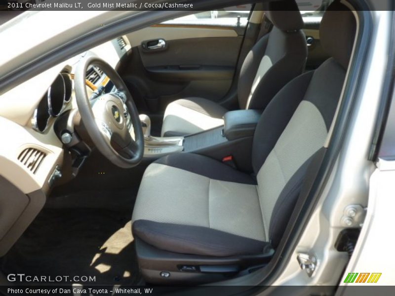Gold Mist Metallic / Cocoa/Cashmere 2011 Chevrolet Malibu LT