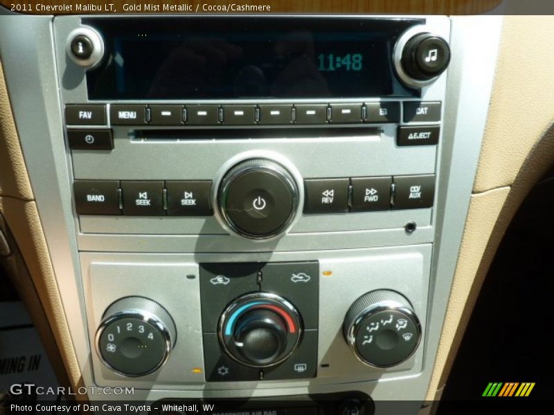 Gold Mist Metallic / Cocoa/Cashmere 2011 Chevrolet Malibu LT