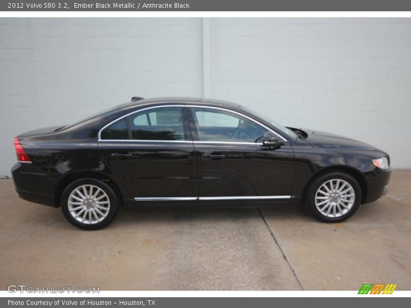 Ember Black Metallic / Anthracite Black 2012 Volvo S80 3.2