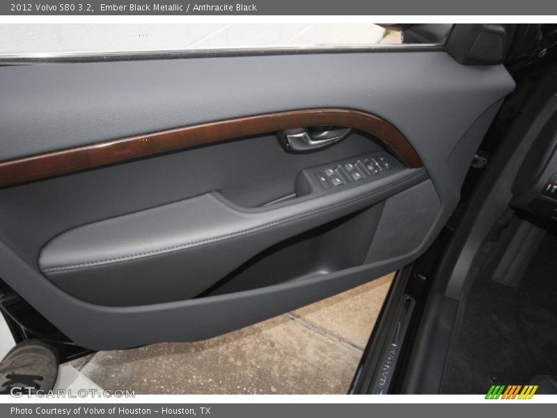 Ember Black Metallic / Anthracite Black 2012 Volvo S80 3.2