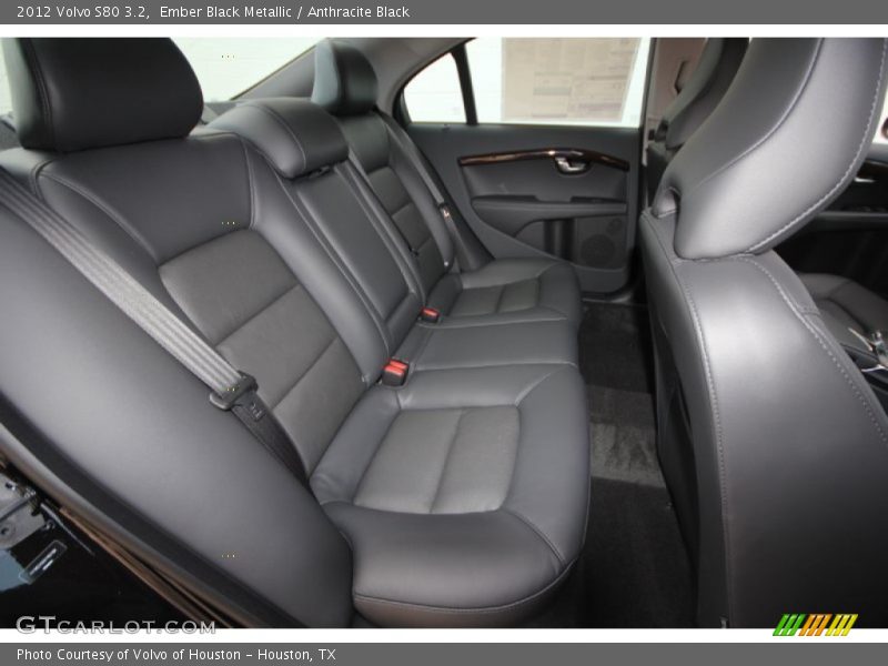 Ember Black Metallic / Anthracite Black 2012 Volvo S80 3.2