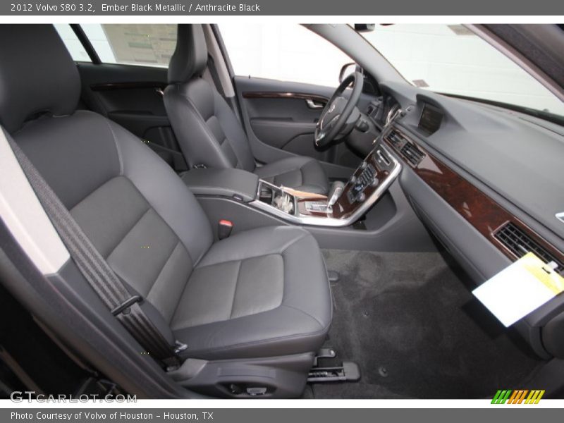 Ember Black Metallic / Anthracite Black 2012 Volvo S80 3.2