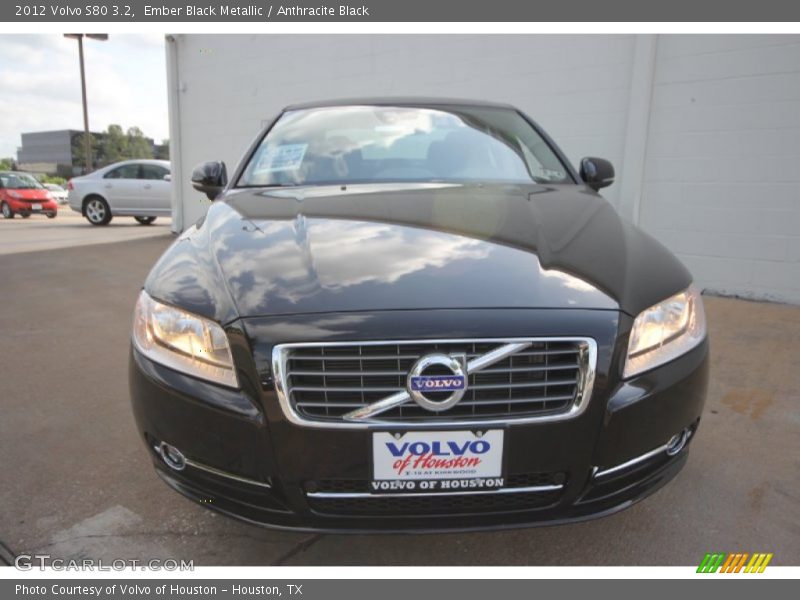 Ember Black Metallic / Anthracite Black 2012 Volvo S80 3.2