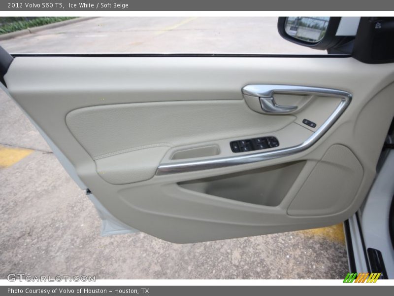 Ice White / Soft Beige 2012 Volvo S60 T5