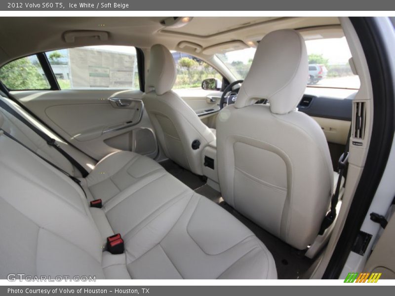 Ice White / Soft Beige 2012 Volvo S60 T5