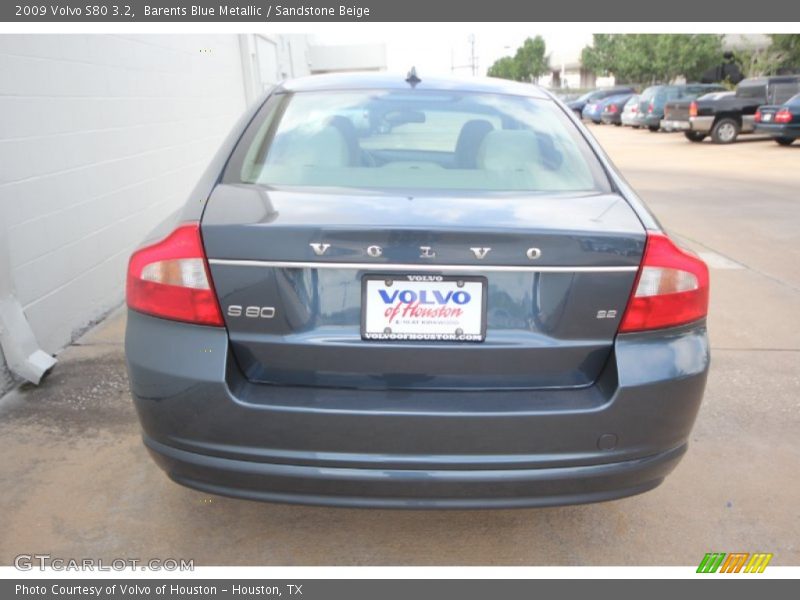 Barents Blue Metallic / Sandstone Beige 2009 Volvo S80 3.2