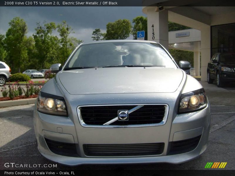 Electric Silver Metallic / Off Black 2008 Volvo C30 T5 Version 2.0