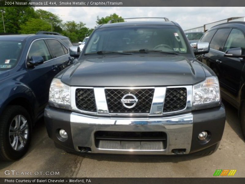Smoke Metallic / Graphite/Titanium 2004 Nissan Armada LE 4x4